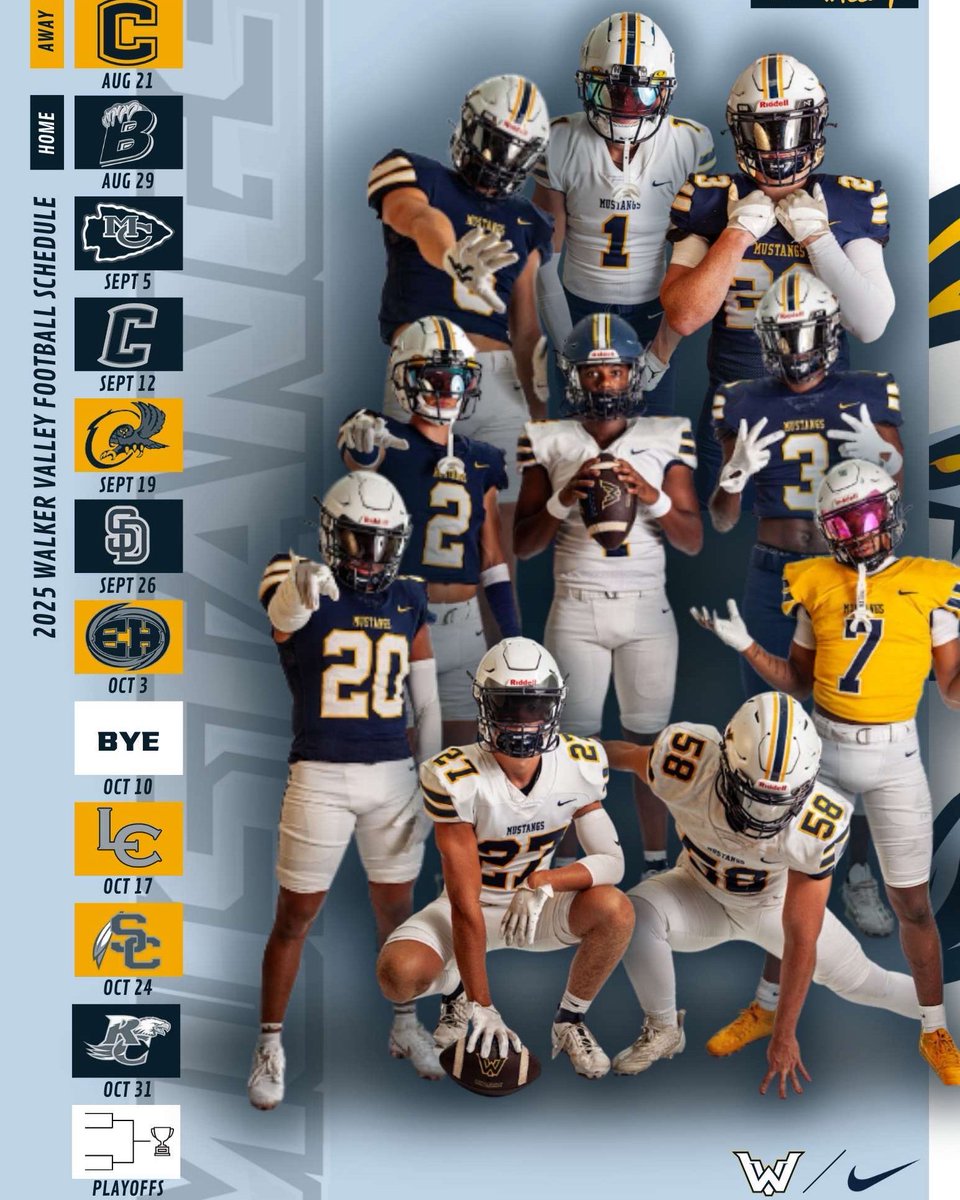 Excite to announce our schedule for the 2025-2026 cycle. 

#OneValley