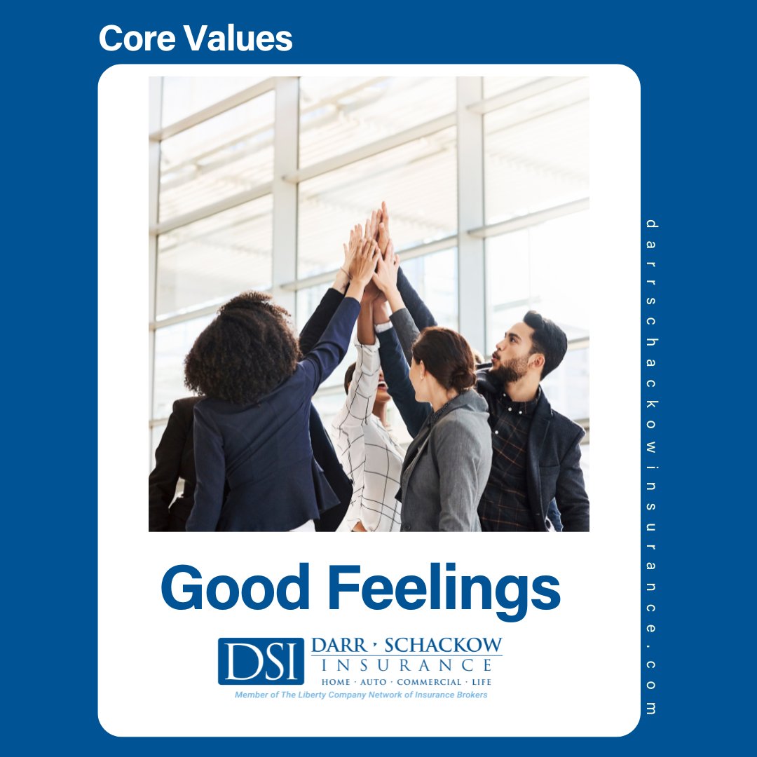 DarrSchackow's tweet photo. Good Feelings Drive Success 💬✨ 

At DSI, we embrace Liberty’s “Good Feelings” value, fostering a workplace where everyone feels valued. How does your team inspire positivity? 

#LibertyPartner #DSI #GoodFeelings #PositiveCulture #TeamSupport https://t.co/bTnIytxXW2