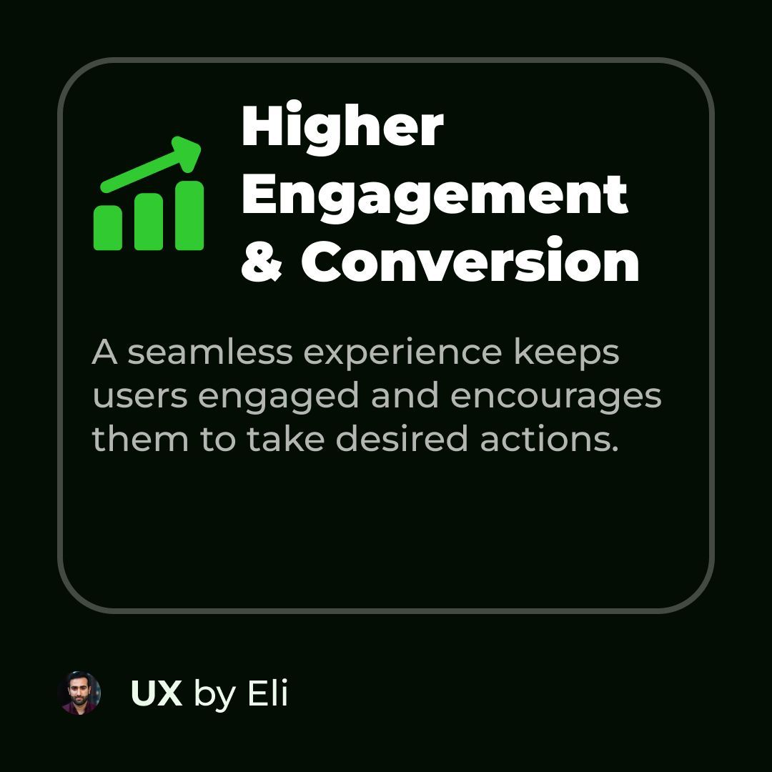 4 Key Benefits of UX Design: Customer satisfaction, lower costs, competitive edge, &amp; higher engagement. Which one resonates with you? uxbyeli.com/blog #UXDesign #BenefitsOfUX #BusinessGrowth