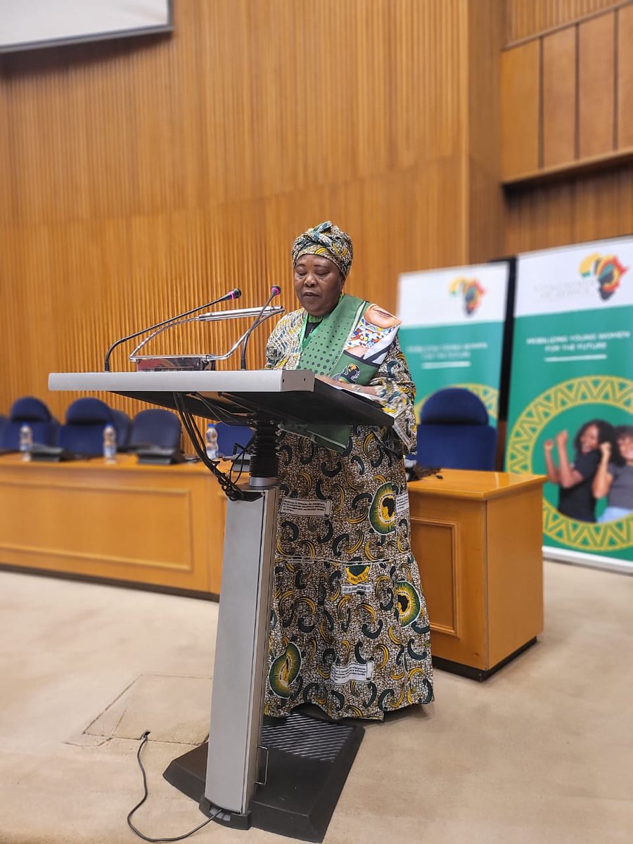 The 4th annual  continental convention at the African Union headquarters . Where all great pan Africanist's preached about  young women being well equipped with knowledge.