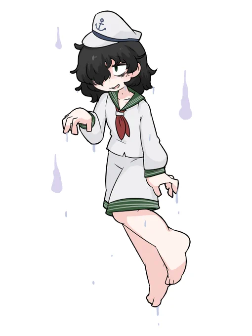 ちゃんと幽霊している村紗#深夜の真剣お絵描き60分一本勝負 