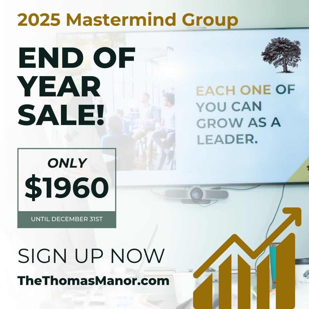 OccasionsInc's tweet photo. 🚀Become the business leader you want to be! INTRODUCING the 2025 Mastermind: Developing the Leader within You. This 6-month course is designed with ROI in mind! Invest in yourself!

🚧SALE: Now only $̶2̶4̶5̶0̶  $𝟏𝟗𝟔𝟎 until Dec 31st!
➡️LEARN MORE: https://t.co/JyB132I7xu https://t.co/ye59DxuM3h