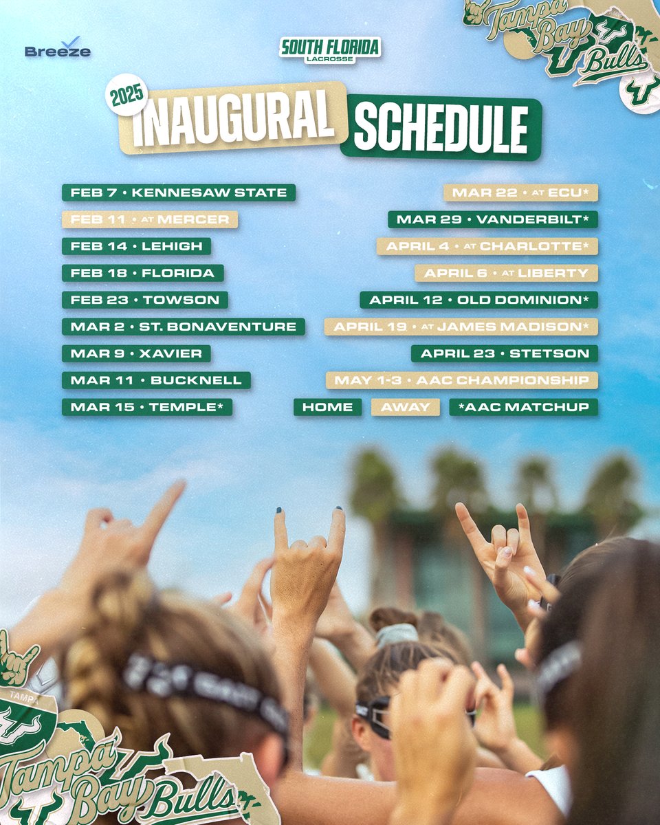2025 Schedule Drop🫳

Read all about it here: gobulls.co/Schedule25

#HornsUp🤘
