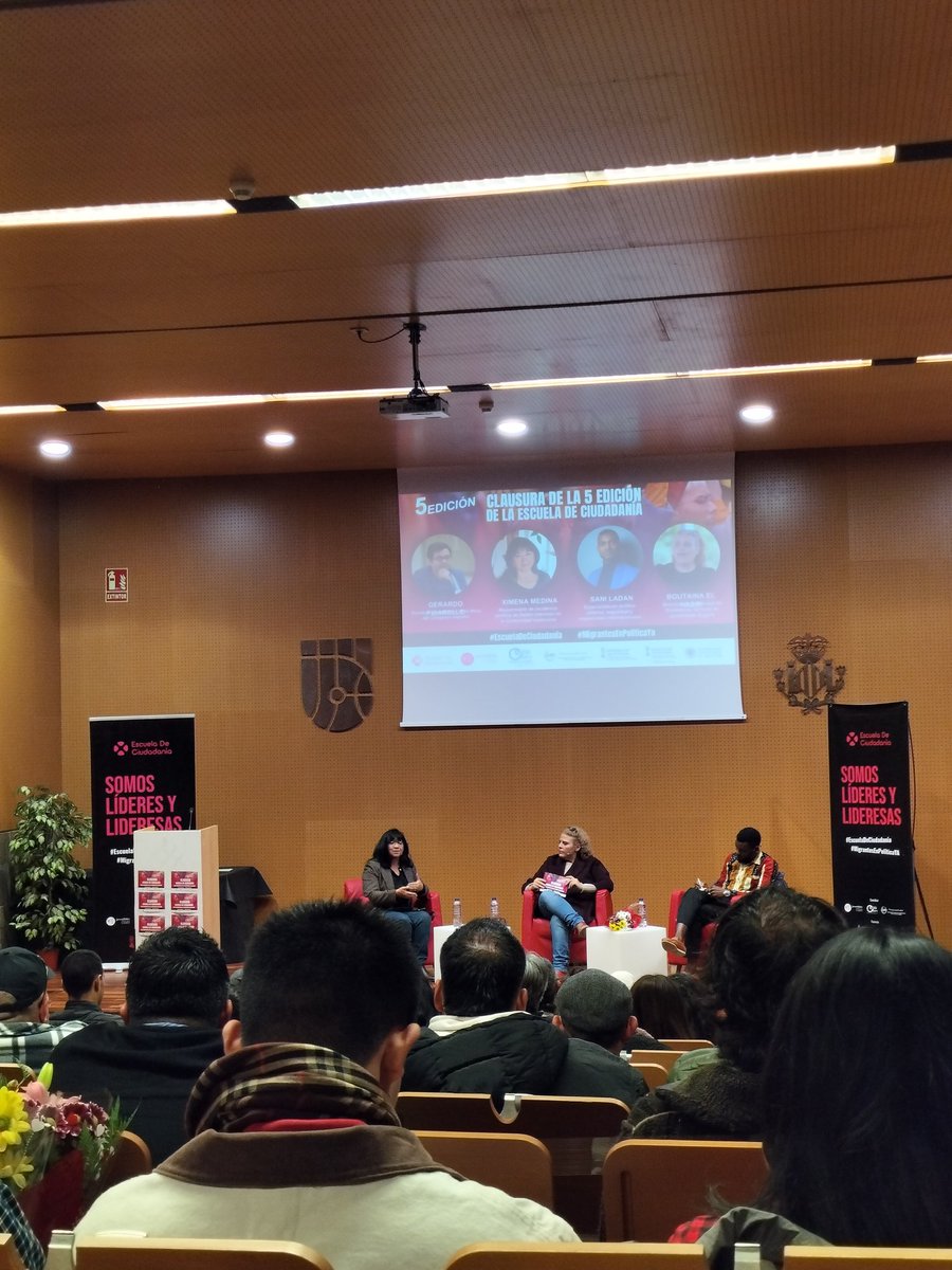 📣 Interesante espacio de diálogo sobre la vulnerabilidad de las personas migrantes frente a la DANA en el evento de clausura de la #EscuelaDeCiudadanía con <a href="/saniladan12/">Sani Ladan</a> y <a href="/xilimeme/">Ximena Medina M</a> de <a href="/oxfam_es/">Oxfam en español</a> 

#MigrantesEnPolíticaYA