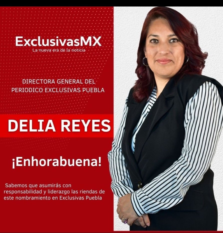 soprano_tonny's tweet photo. Ella es la maestra @ailed_reyes y desde ayer es la nueva directora del periódico @XclusivasPuebla .
Si la ve felicítela como yo lo haré personalmente por  la tarde-noche.
Btw : buena adquisición chucho. https://t.co/TLNWrLdBbf