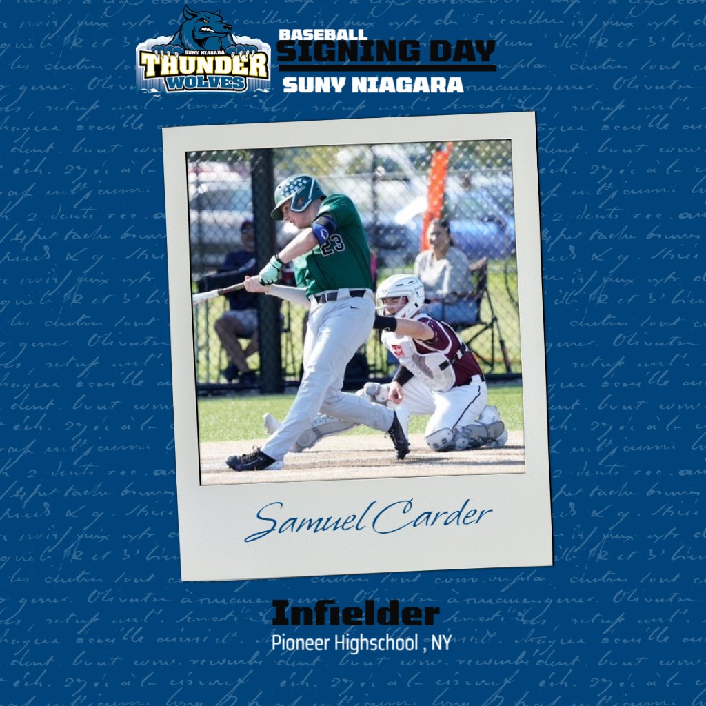 NiagaraTwolves's tweet photo. Welcome to SUNY Niagara Baseball, Samuel Carder!
@fullcircuitpowr @SamCarder5 @PioAthletics https://t.co/uXgIso02t3