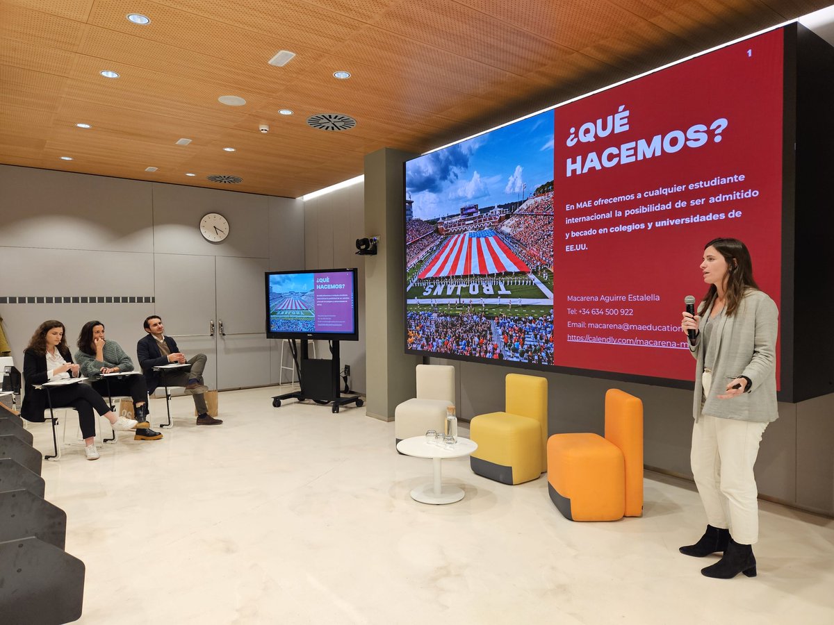 BStartup's tweet photo. #SIConnect | Empezamos la Startup Pitch Competition con #MAEducation, plataforma 100% gratuita de @MAE_sports que conecta a estudiantes internacionales con colegios y universidades de Estados Unidos. 

cc @VLCIEcosystem @ceeivalencia @Startup_VLC @CatedraCe @Startupxplore https://t.co/ob1CDZfvME