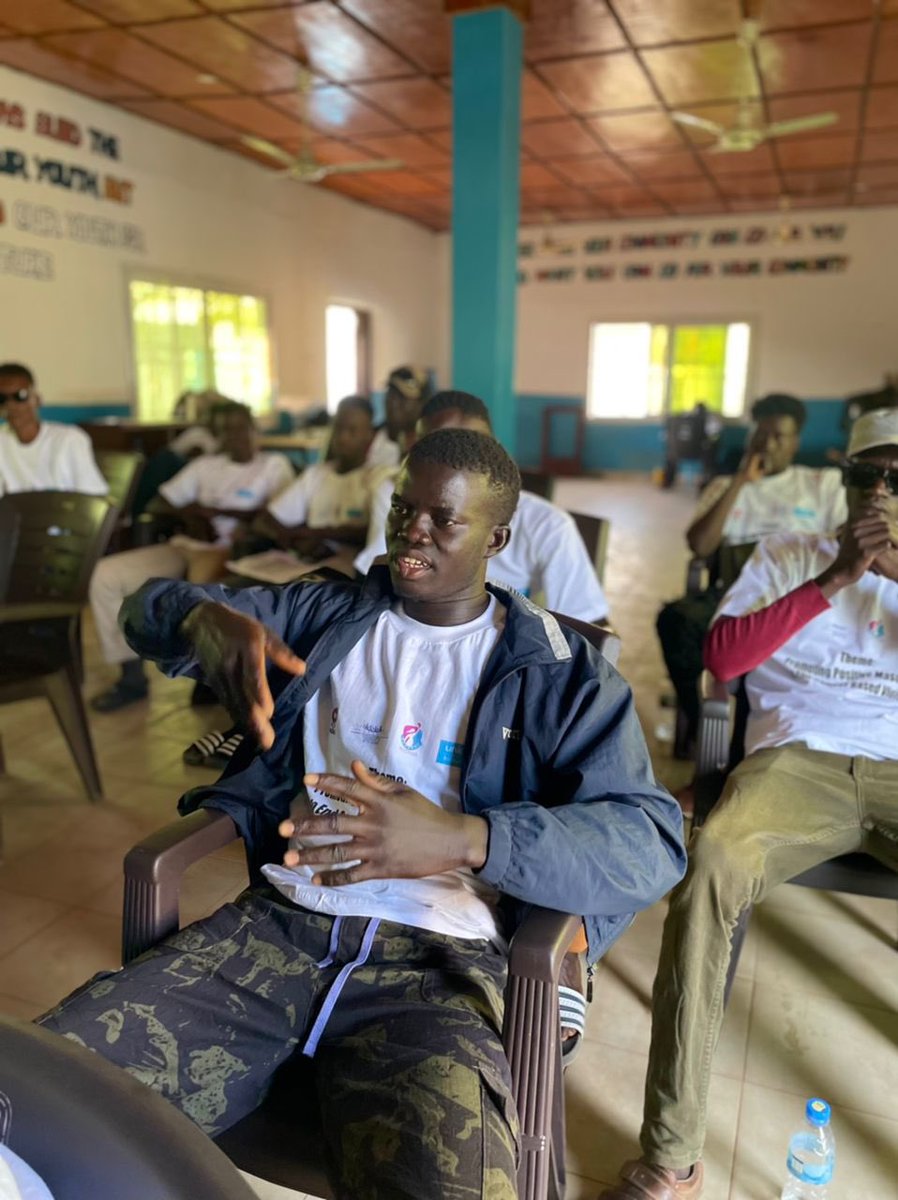 panafyl's tweet photo. @NgbvTheGambia @NgbvGambia @UNICEFGambia @PanafylO Lamin Wajj: 
“Scholars has it that FGM was not introduced by any Religion rather, it was an early practice before the coming of Religion.
Thus I believe FGM is a harmful practice that we need to do away with.” https://t.co/R3ivcg5bu6