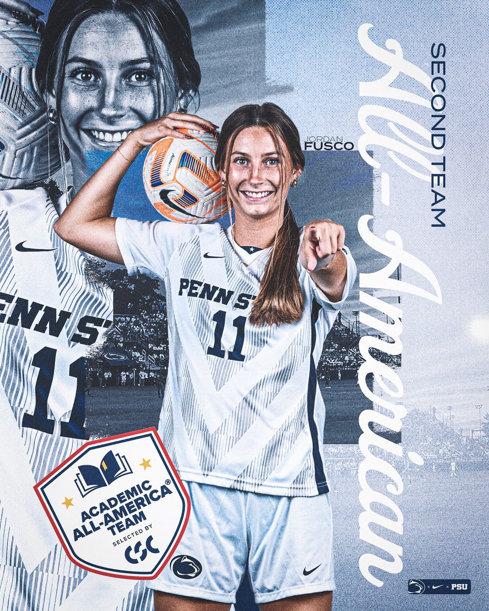 Adding another feather to her cap🎓

Congratulations to Jordan Fusco on landing CSC Second Team Academic All-America honors👏

#WeAre | #PSWS