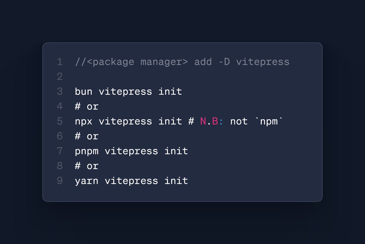vuejsfeed's tweet image. Migrating from VuePress to VitePress? 🤔
Discover how to seamlessly migrate your documentation site for improved performance, enhanced flexibility, and a powerful customization API in this step-by-step guide👇
olets.dev/posts/migrate-…
#VueJsFeed #VueJs
