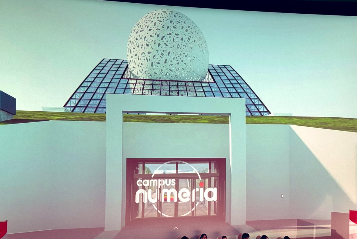 Alain Pichon (@alainpichon86) on Twitter photo 🎂 40 ans après la pose de la 1ère pierre du <a href="/futuroscope/">Futuroscope</a> nous posons celle du Campus Numeria dans le pavillon emblématique du Parc.
L’école du futur au cœur du <a href="/futuroscope/">Futuroscope</a> !
L’union fait la force des projets. Merci à toutes les équipes. Ouverture dans 365 jours. 🎂 40 ans après la pose de la 1ère pierre du <a href="/futuroscope/">Futuroscope</a> nous posons celle du Campus Numeria dans le pavillon emblématique du Parc.
L’école du futur au cœur du <a href="/futuroscope/">Futuroscope</a> !
L’union fait la force des projets. Merci à toutes les équipes. Ouverture dans 365 jours.