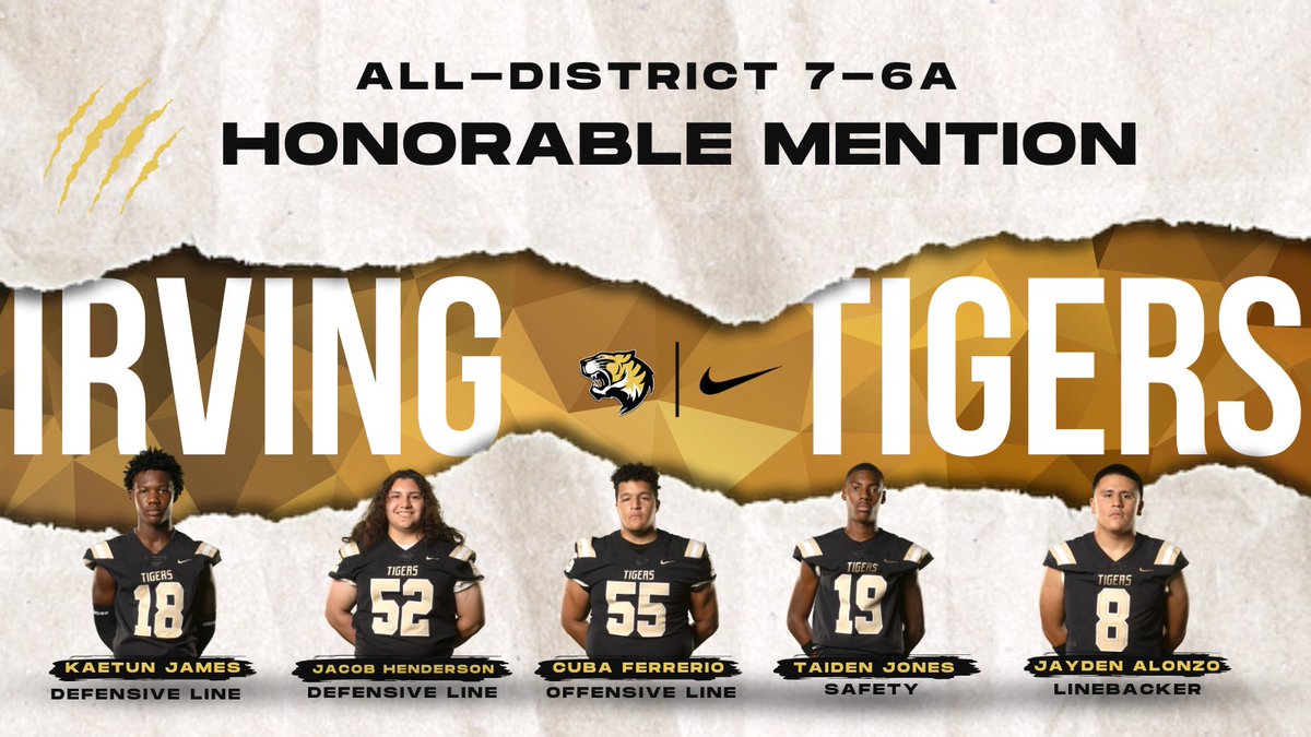 Irving Tiger Football tweet media