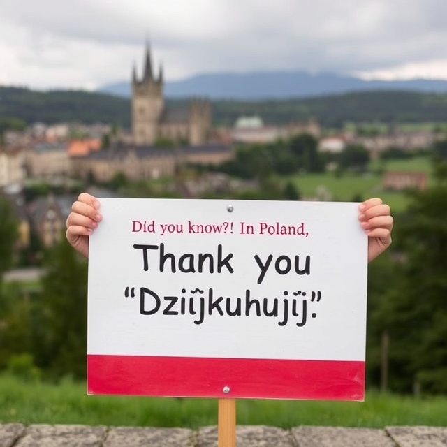 allcities24's tweet photo. Poland - "Did you know? In Poland, Thank you is DziÄ™kujÄ™

#MyTravelDiary
#TravelMore
#WanderDaily
#DreamBigTravelFar
#OnceInALifetimeJourney
#YourAdventureAwaits
#AroundTheGlobe
#SeeItAll
#PicturePerfectViews
#OnTopOfTheWorld https://t.co/X97NFbuQq9