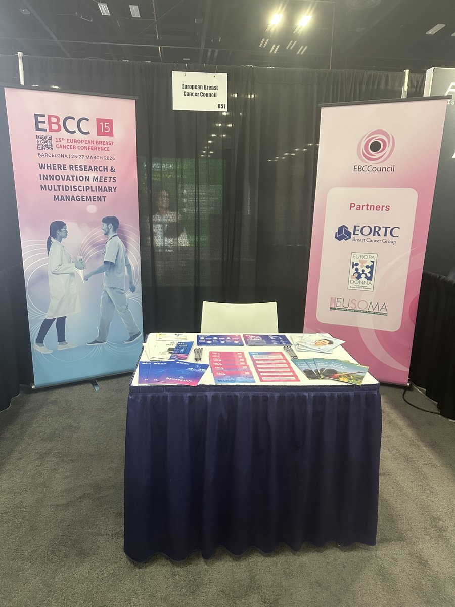 European Breast Cancer Conference (EBCC-15) (@breasteuropean) on Twitter photo Visit us at booth 851 and hear about #EBCC15 happening in Barcelona, 25-27 March 2026. <a href="/SABCSSanAntonio/">SABCS</a> #bcsm #SABCS24 @eortc <a href="/EORTC/">EORTC</a>_BCG <a href="/MIgnatiadis/">Michail ignatiadis</a> <a href="/FioriPoulakaki/">FIORITA POULAKAKI</a> <a href="/itrisabel/">IR</a> Visit us at booth 851 and hear about #EBCC15 happening in Barcelona, 25-27 March 2026. <a href="/SABCSSanAntonio/">SABCS</a> #bcsm #SABCS24 @eortc <a href="/EORTC/">EORTC</a>_BCG <a href="/MIgnatiadis/">Michail ignatiadis</a> <a href="/FioriPoulakaki/">FIORITA POULAKAKI</a> <a href="/itrisabel/">IR</a>