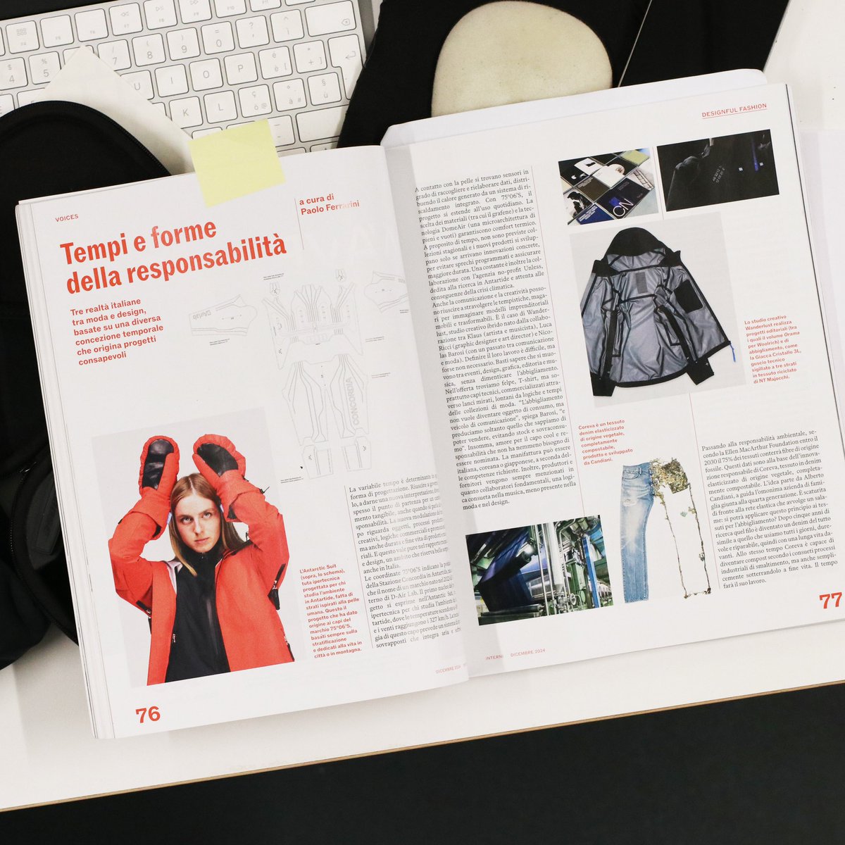 albertopvs's tweet photo. “How can time influence the design of a product and its values?”
Thanks to @INTERNIMagazine and Paolo Ferrarini for the mention together with #wanderlust and #candiani
#dairlab #dainese #productdesign #time https://t.co/we5h3nfN9C