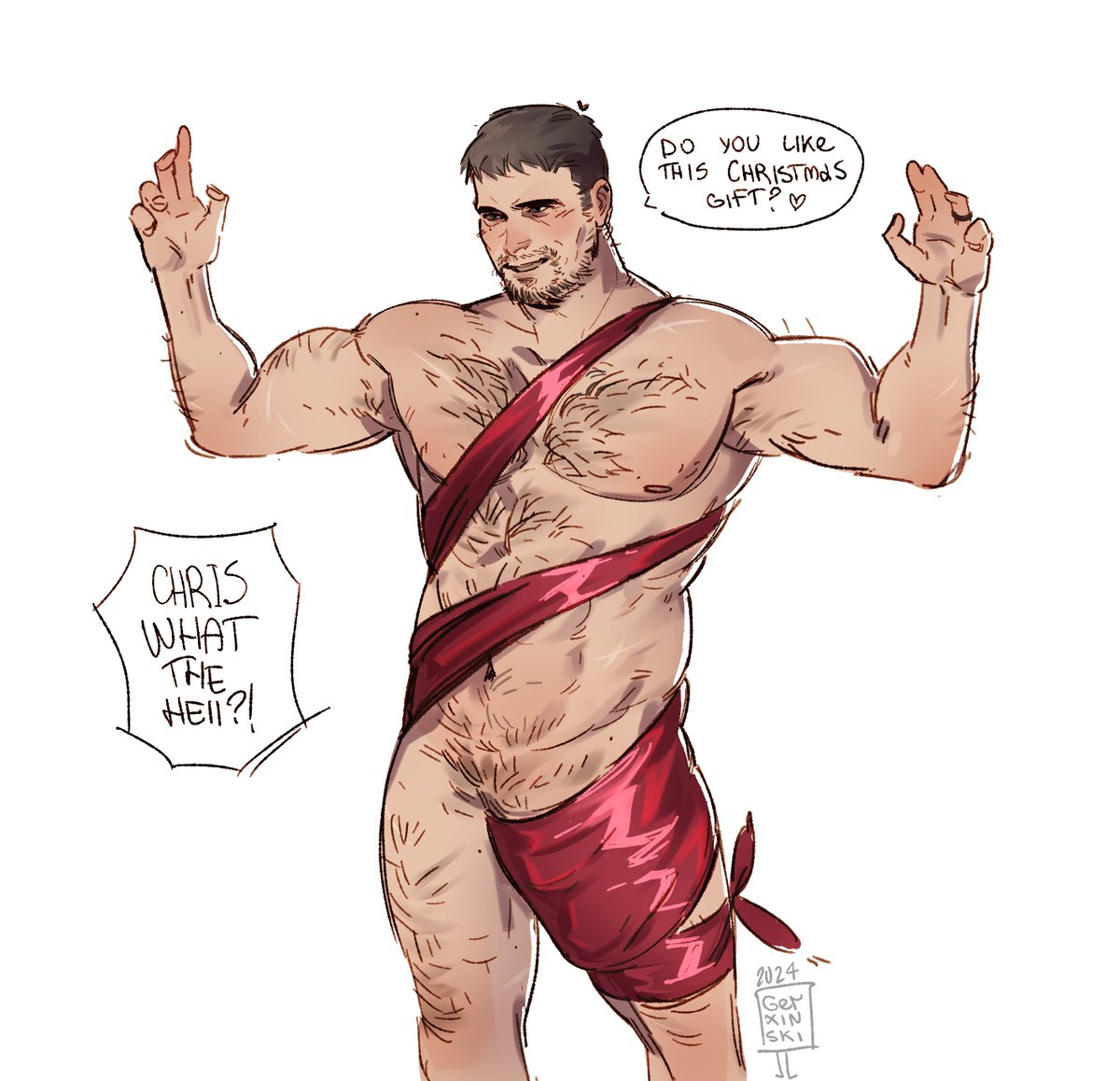 gerxinski's tweet photo. #ChrisRedfield #ResidentEvil https://t.co/hp1aAWC8ZR