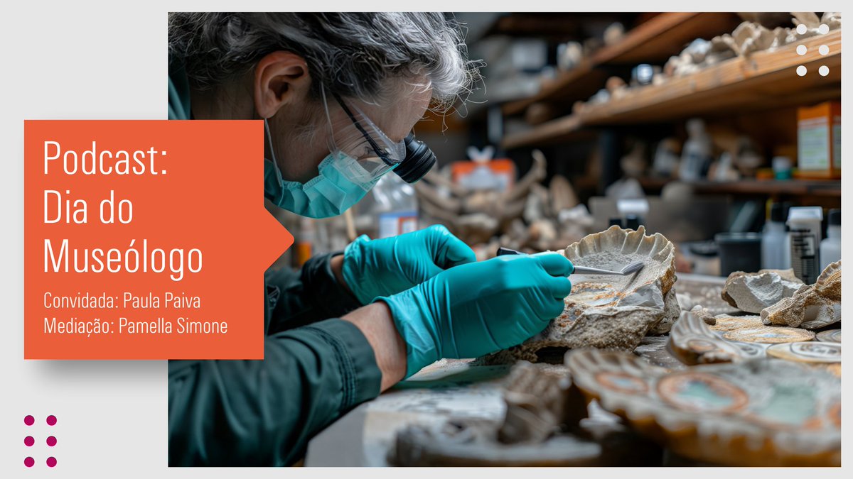 MuseuCatavento's tweet photo. No dia 18/12, vamos celebrar o Dia do Museólogo com um podcast imperdível!
Convidada: Paula Paiva
Mediação: Pamella Simone
📅 Quando: 18/12
⏰ Horário: 16h
📍 Onde: No YouTube e nas principais plataformas digitais (Spotify, Deezer, etc.)
@culturasp
#Museologia #CulturaSP https://t.co/q8nDyRjiSY