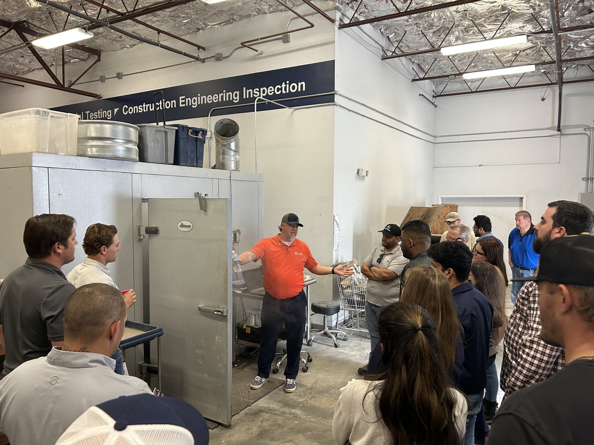 maeengineers's tweet photo. A big thank you to the team at @PetticoatSchmit  joining us at our Lunch &amp; Learn! It was a pleasure sharing our materials testing services and giving you a tour of our lab. We had a great time connecting and hope you enjoyed the experience! https://t.co/wirMpRS8W8