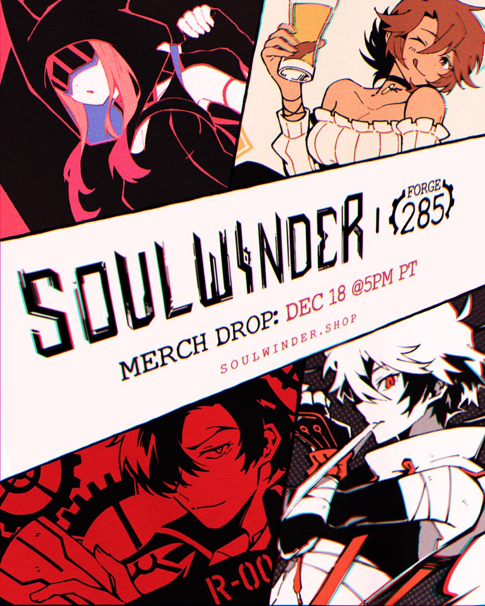 Lynk_Xus's tweet image. 🚨Official #SOULWINDER merch coming 12.18.2024!🚨

Apparel, posters, and more TBA. Link below!