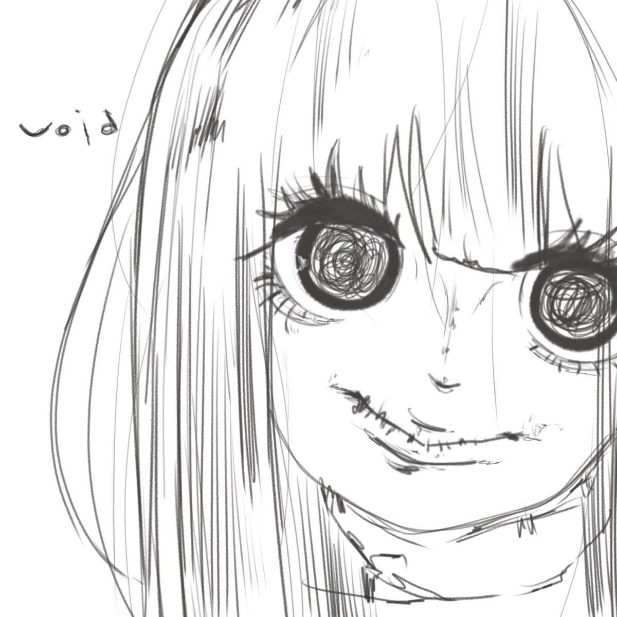 mocadao7's tweet photo. 虚

 #イラスト https://t.co/gMmKvoUiaN