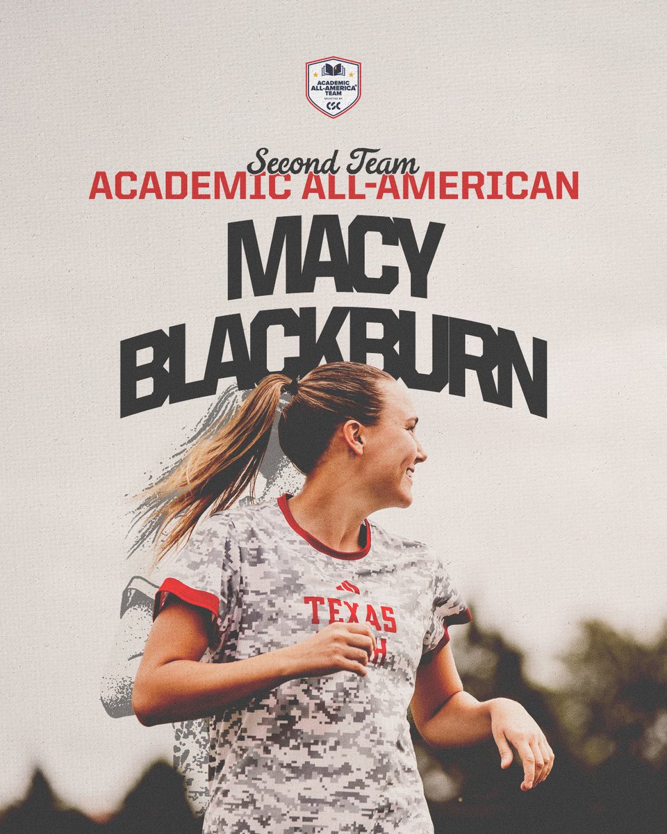 Add another line to the resume! 

<a href="/BlackburnMacy/">Macy Blackburn !!</a> is an Academic All-American ‼️

#WreckEm | <a href="/CollSportsComm/">College Sports Communicators</a>