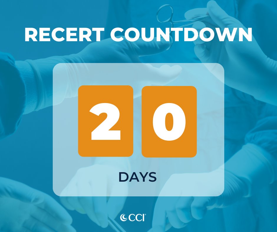 cci_nurses's tweet image. The deadline to renew your credential is only 20 DAYS AWAY! #CCI #recert #certifiednurses #periopnursing

Login to your CCI account, make sure all your necessary information is uploaded, and submit your recertification application before time is up! bit.ly/3DbI4ia