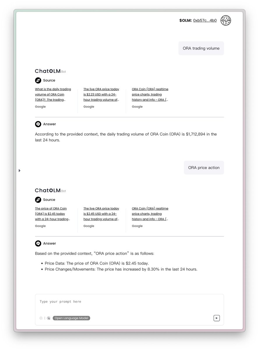 SearchOLM's `token search mode` is now live.

SearchOLM now offers additional specialized AI-powered search designed to provide insights into tokens.

Try it now at: chatolm.com