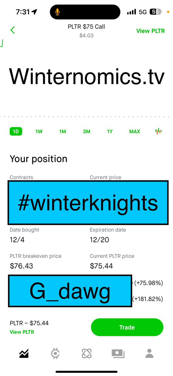 G_whisperer's tweet photo. Some plays caught last week along the arc of infinity series…

#inifinitysaga #winternomics.tv
#nebula4
$pltr $mstr $tsla

Charts in the comment https://t.co/IgW6AqyhMs