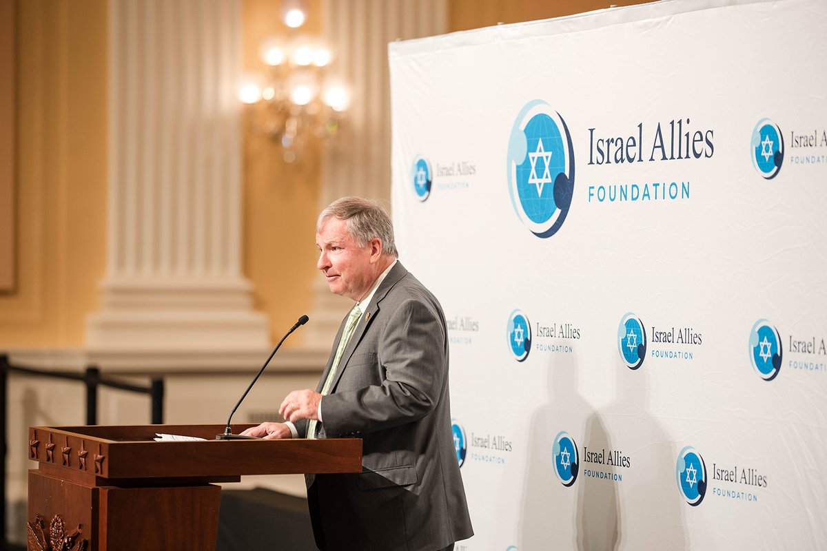 I was honored to receive the first annual Rabbi Benny Elon Award for political courage yesterday evening. Thank you to the Israel Allies Foundation and all those in attendance. 🇺🇸🇮🇱