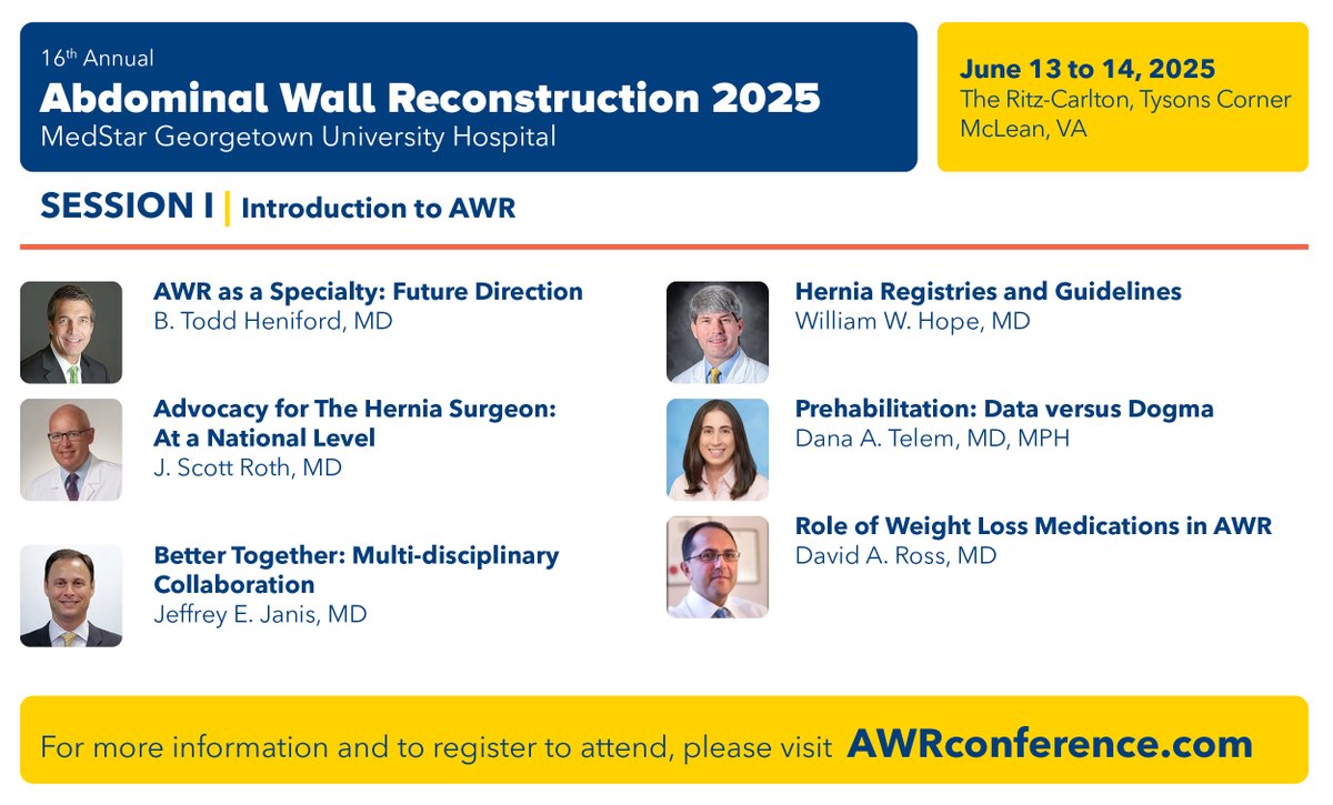 AWRConference's tweet image. 🌟 Meet the Experts: Session I Speakers! 🌟
We’re thrilled to introduce the esteemed faculty for Session I: Introduction to AWR. This session is not to miss as we kickoff the day with a full schedule of education. Register today at awrconference.com Early bird ends Feb 2!
