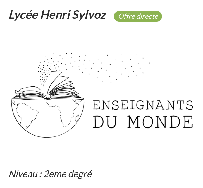 Enseignants du monde tweet media