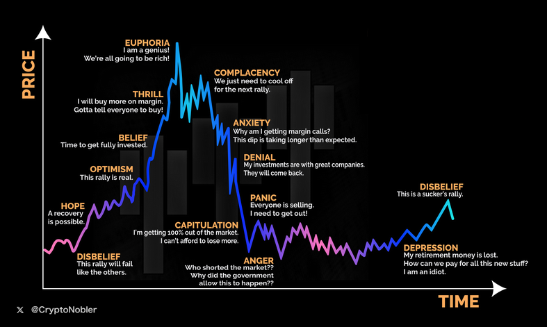 Every bull run consists of similar patterns, and if you can identify them, you'll always come out on top and maximize your profits.

These patterns are shaped by key factors such as investor sentiment, regulatory shifts, tech innovation, and broader market trends.