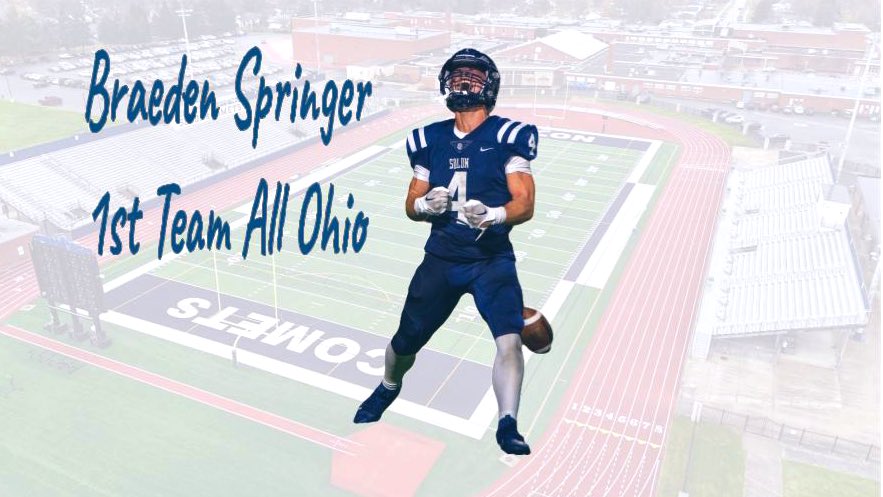 Congrats to Braeden Springer (DB), 1st Team All Ohio! <a href="/SpringerBraeden/">Braeden Springer</a> <a href="/SolonAthletics/">Comet Athletics</a>