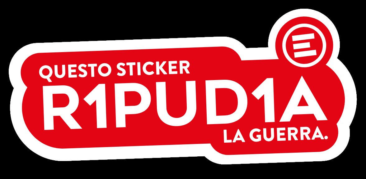 RomePersonal's tweet image. L'Italia #r1pud1a la #guerra. Solo la #pace dà #futuro.
@emergency_ong