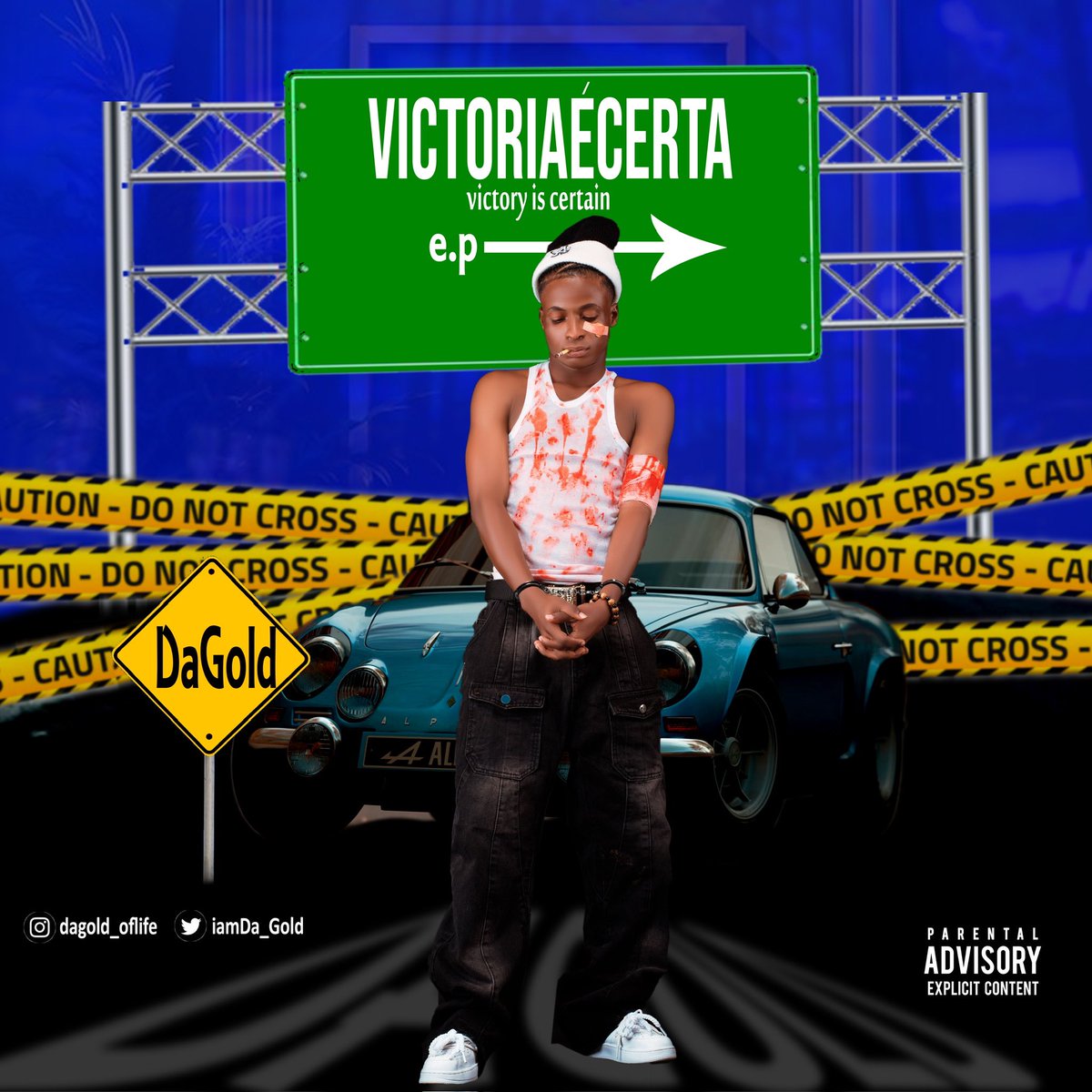 DaGold_Xing's tweet photo. My ep out in 10days 
I can’t wait to share with you the magic I made 
#victóriaécerta ( VicTory is certain) the EP.
@only1Destiny @Olamide @DONJAZZY @the_millenium1 @GossipMillNaija @Adesh68 @KENNYOLOGY01 @NiphKeys 

#SpotifyWrapped #victoriaècerta #Trending https://t.co/wko1C0zNgc