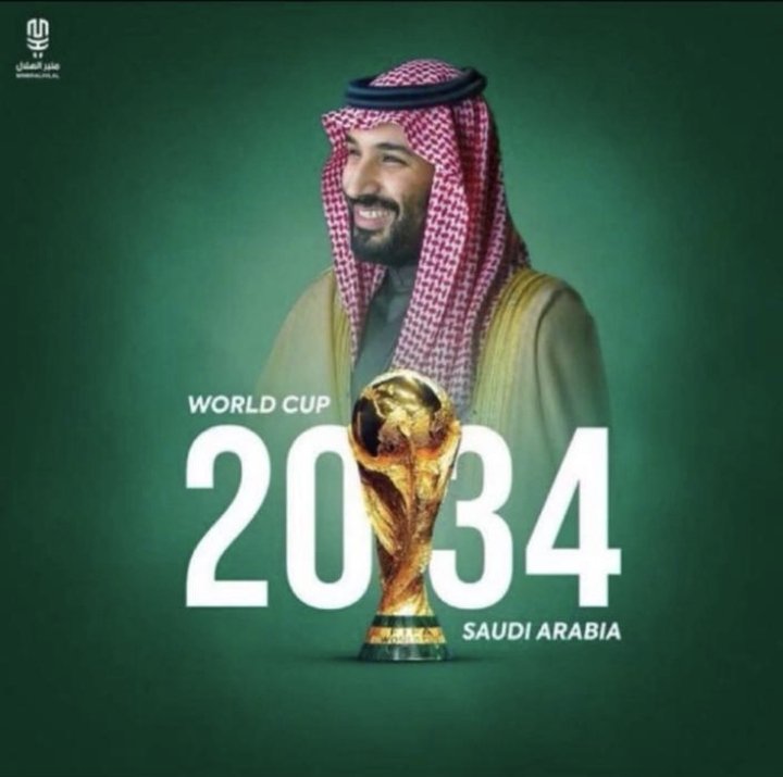 w3641's tweet photo. إنجاز تاريخي واستثنائي! 🇸🇦💚

المملكة العربية السعودية أول دولة في التاريخ تستضيف كأس العالم بمفردها
هُنا التاريخ ..
هُنا الأمجاد ..
هُنا المملكة ..

هُنا السعودية 💚
🏆🌎✅
#كأس_العالم_2034_سعودي 
#كاس_العالم_في_السعودية https://t.co/l6pI64x6c1