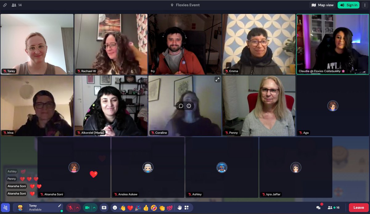 Torey Kesteven (@t_kest) on Twitter photo Just attended a super interesting <a href="/teamfloxies/">Floxies Community</a>'s event about <a href="/rive_app/">Rive</a> — a game-changer for building production-ready UI and graphics! 🎨✨
Thanks <a href="/joshuafry/">fry 🦋</a> for presenting and <a href="/CCafeo/">Claudia Cafeo | Community Designer (find me on LI)</a> for organizing 🙌
#UIDesign #InteractionDesign #MotionDesign #Animation Just attended a super interesting <a href="/teamfloxies/">Floxies Community</a>'s event about <a href="/rive_app/">Rive</a> — a game-changer for building production-ready UI and graphics! 🎨✨
Thanks <a href="/joshuafry/">fry 🦋</a> for presenting and <a href="/CCafeo/">Claudia Cafeo | Community Designer (find me on LI)</a> for organizing 🙌
#UIDesign #InteractionDesign #MotionDesign #Animation