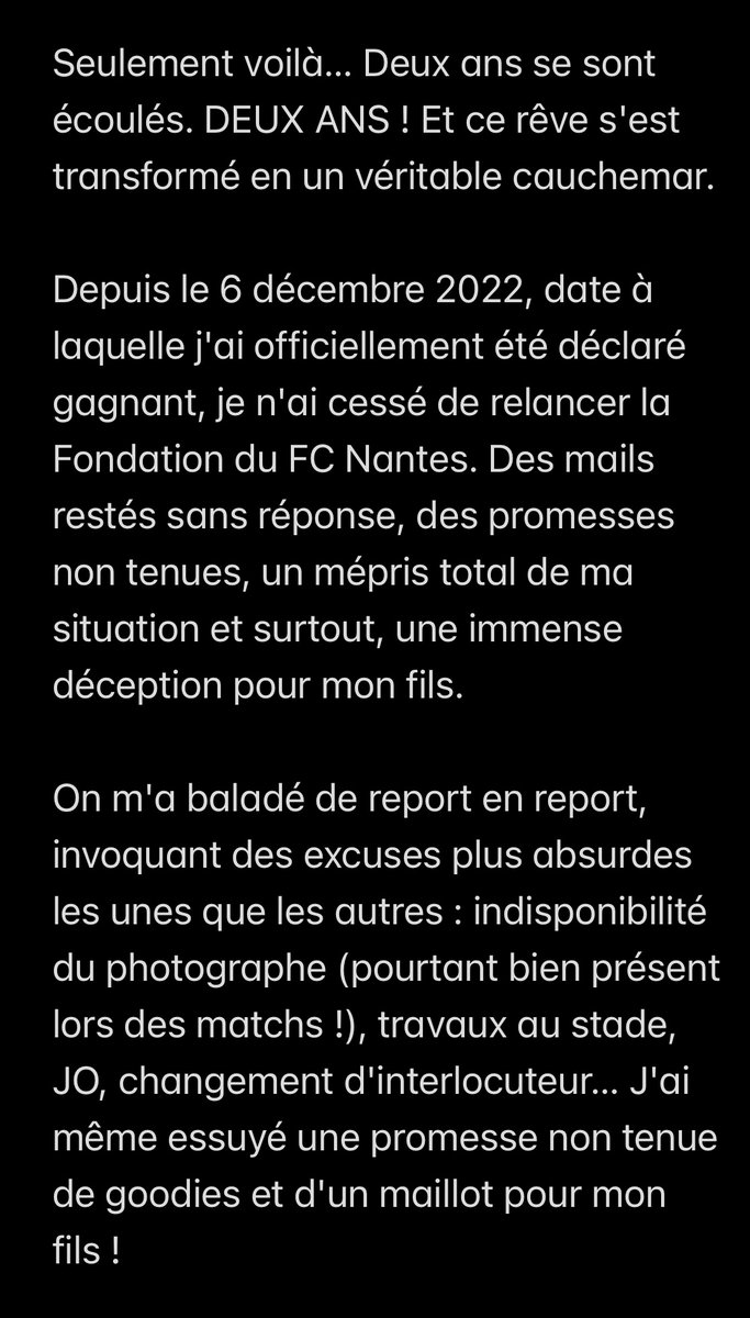 M3hd1M's tweet image. Je lance un appel à toute la communauté nantaise, partagez massivement ce message! Mobilisons-nous pour que le FC Nantes répare cette injustice. Ce n'est pas un simple shooting photo, c'est une question de respect, de valeurs et de considération envers ceux qui font vivre ce club