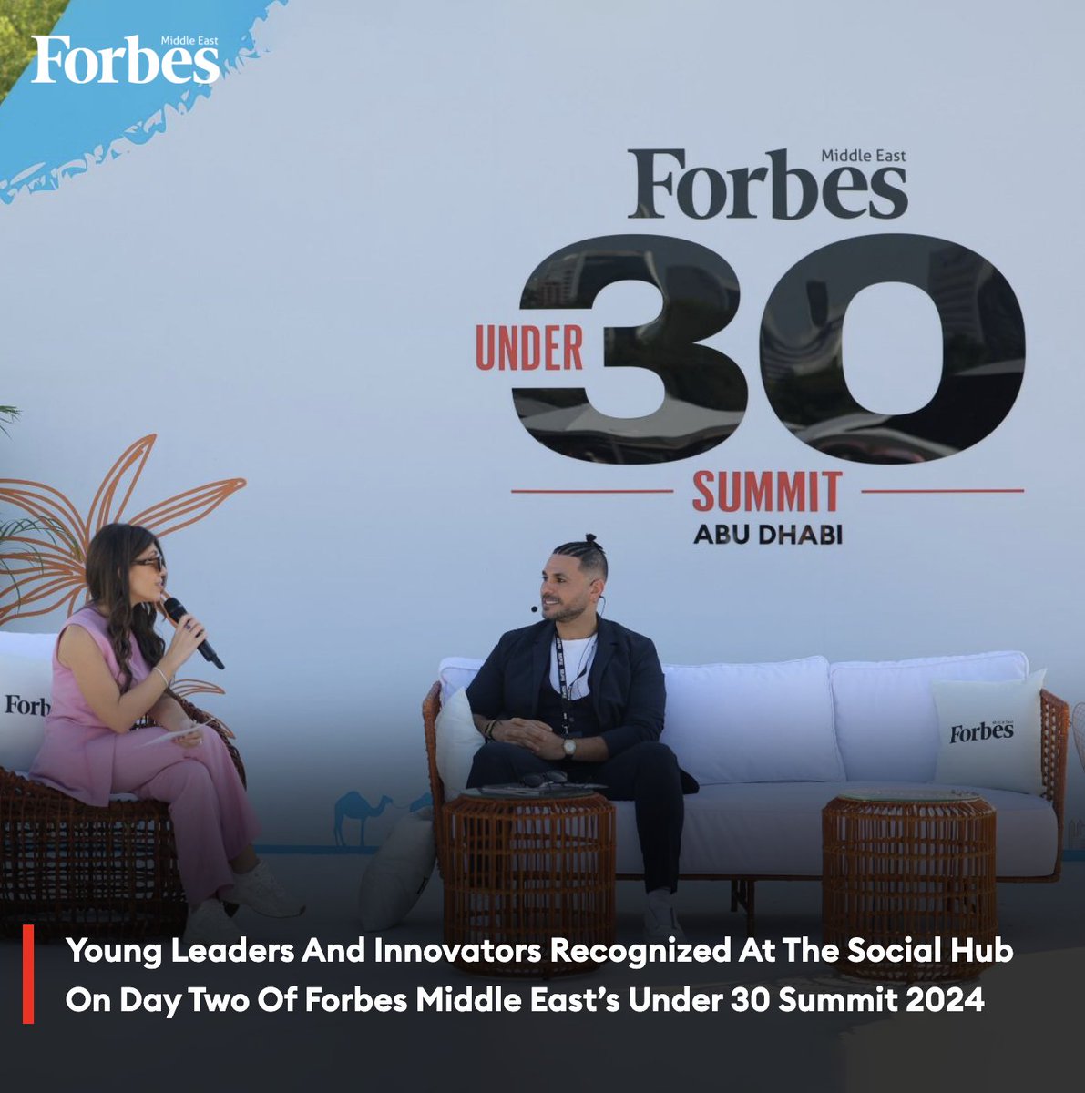 The Forbes Middle East Under 30 Summit 2024 concluded at the Social Hub stage with an award ceremony recognizing listers from Forbes Middle East’s 30 Under 30 list 2024.

For more details: 🔗 on.forbesmiddleeast.com/erw8

#ForbesMiddleEastUnder30 #ForbesMiddleEastEvents #ForbesME