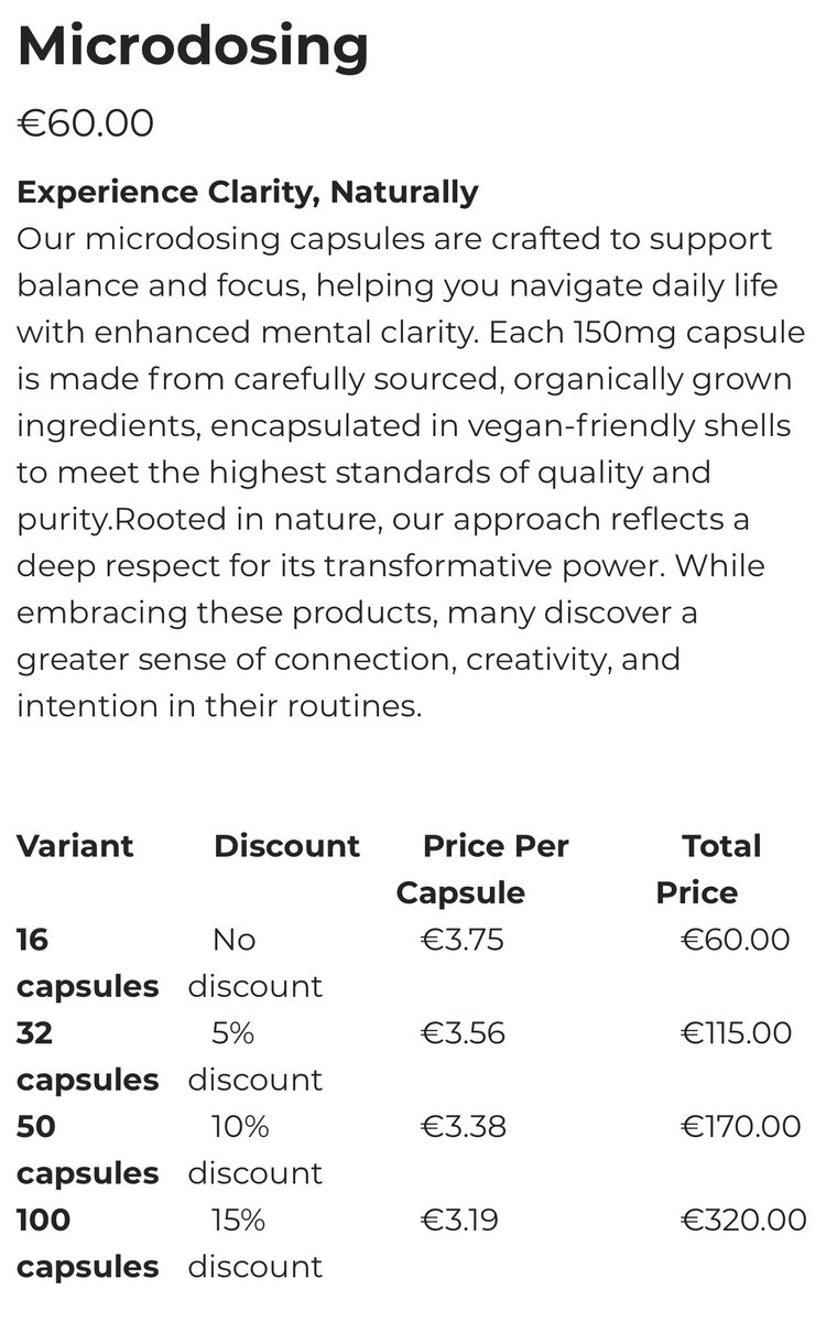 Collectifmind's tweet image. Update on the website 🍄
#microdosing