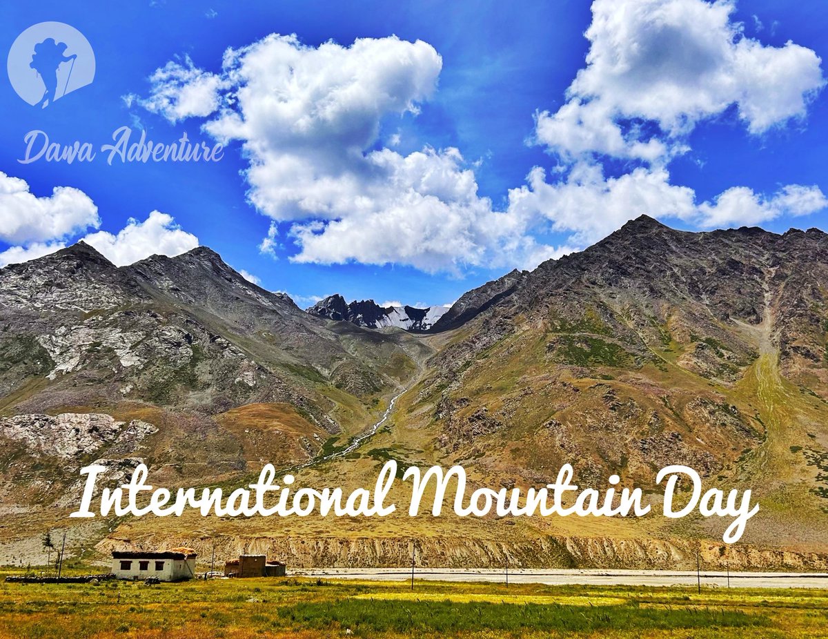 It is said that more than 2 billion people are depend on the #himalayan glacier.
Let us pledge on the #InternationalMountainDay2024 to protect the mountains for better future. 
#saveHimalaya