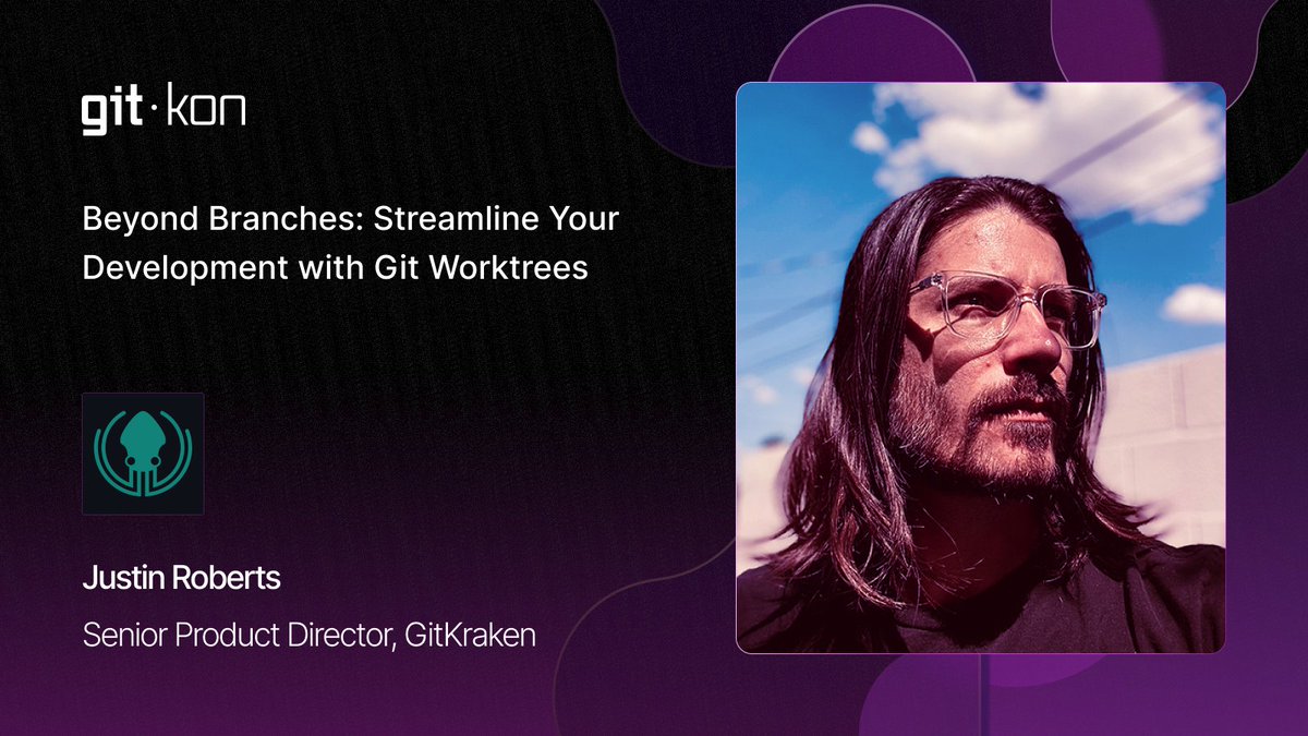 roarked's tweet image. Day 2 of #GitKon2024 just started! I&apos;m excited to represent @GitKraken and share how you can leverage Git Worktrees to multi-thread development workflows. Don’t miss other sessions on DevEx, AI tools, and the future of development. Watch at GitKon.com - it&apos;s free!
