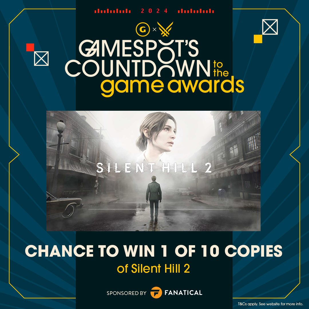 GameSpot's tweet photo. Are you ready to brave the fog? ☁️ It's Day 5 of our #TheGameAwards daily giveaways with @Fanatical 🧡

Enter for the chance to be crowned one of our 10 winners to get a copy of the iconic Silent Hill 2 ➡️ https://t.co/51JwCdB4zY

Check back tomorrow and tune into GameSpot's Countdown to @thegameawards
 livestream on YouTube, Dec. 12 for the chance to win more epic prizes from Fanatical! #TGAGameSpot