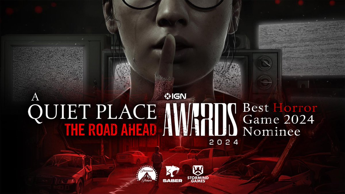 The end of the year can be full of surprises. 🙌

A Quiet Place: The Road Ahead,has been nominated for @ign Awards in the Best Horror Game category! 

We are honored to be among the other nominees, it is going to be a fair game for sure. 😉