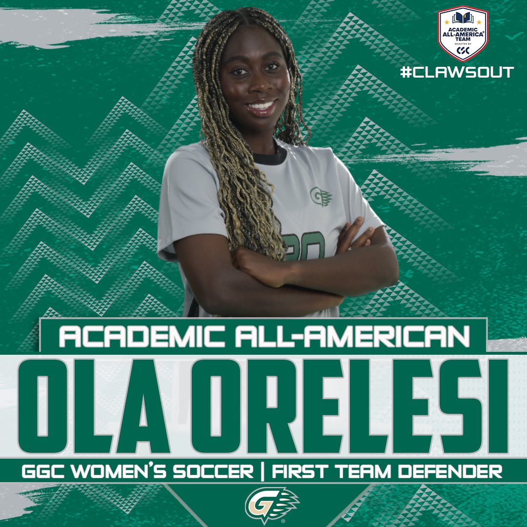 Ola Orelesi Named First-Team Academic All-American. The senior defender becomes the third student-athlete to receive multiple honors during a career in program history.

📰 - tinyurl.com/msdw8f8t

#ClawsOut | (850)