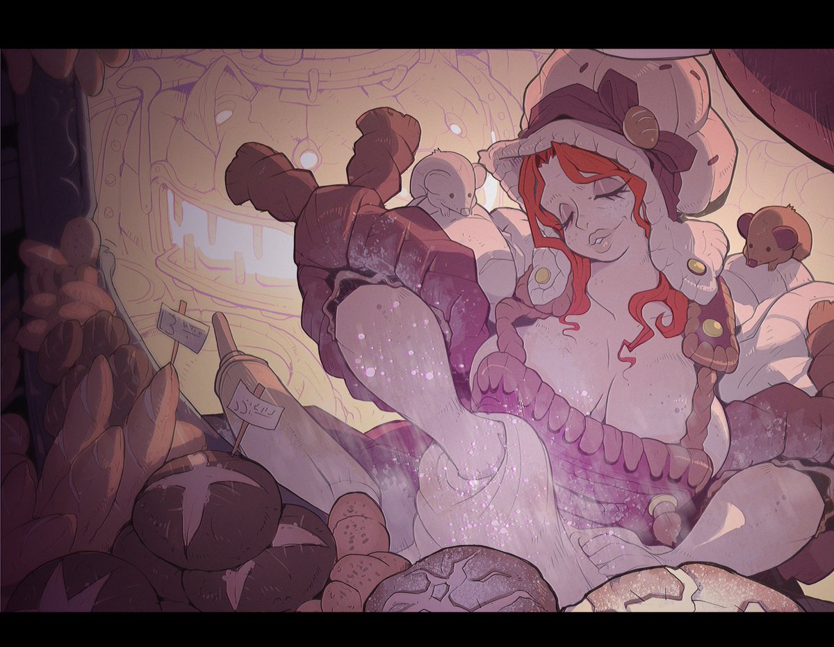 「Fantasy Baker 」|Lysol Jonesのイラスト