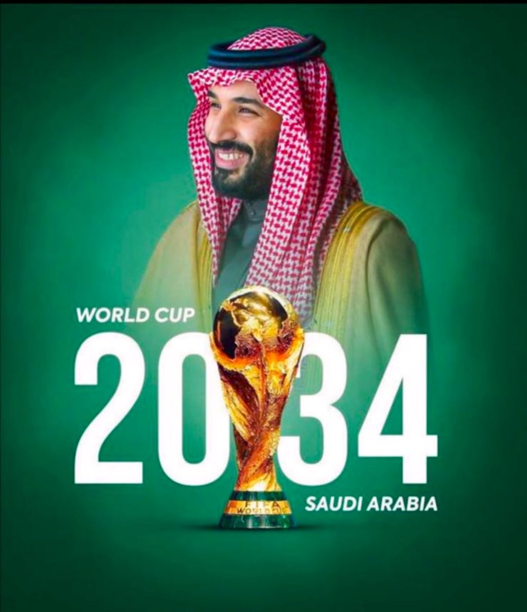 المستحيل ليس سعودياً 🇸🇦💚

#كاس_العالم_2034 
#السعودية