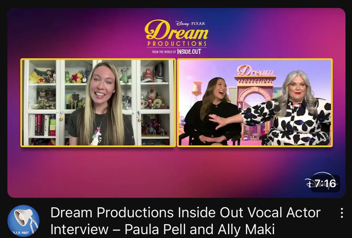Dream Productions, a four-part series airing on Disney+ now, explores Riley's dream creation process between Inside Out films. Read our review and "making of" insights along with a few Easter Eggs and interview with Paula Pell and Ally Maki pixarpost.com/2024/12/inside…