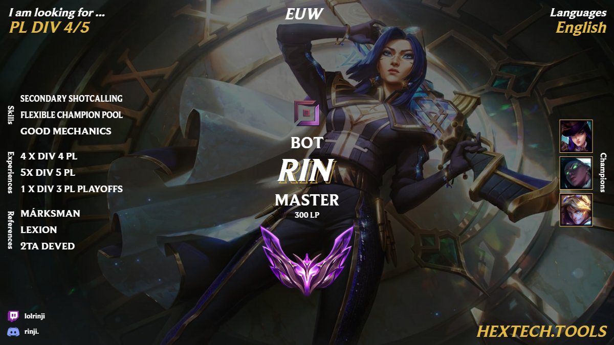 Decided to play again, dm if interested, reposts &amp; likes appreciated

<a href="/LFTDiscord/">LFT Discord - lol/val/rl</a> 
<a href="/lft_prime/">Prime League LFT</a> 
<a href="/lft_prm/">LFT PRM</a>