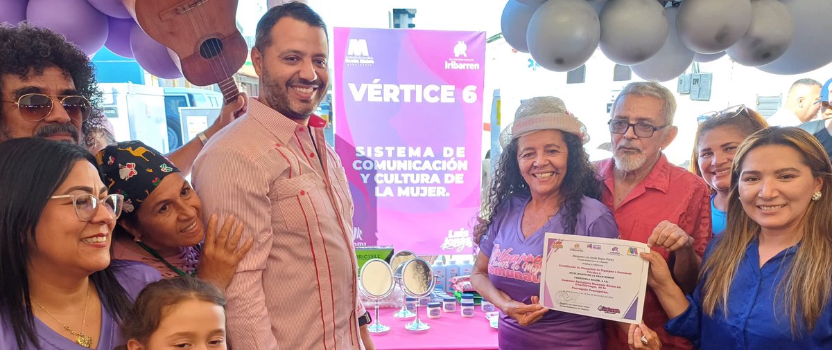 Que bonita jornada con las mujeres de Iribarren y la Misión creada por nuestro Presidente <a href="/NicolasMaduro/">Nicolás Maduro</a> para  fortalecer las políticas públicas que atienden y apoyan el trabajo y despliegue realizado justamente por ellas. Desde la Alcaldía, estamos haciendo un esfuerzo para
